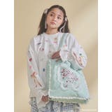 Dream Garden-tulip ribbon lace tote | merry jenny | 詳細画像15 