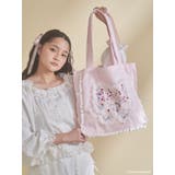 Dream Garden-tulip ribbon lace tote | merry jenny | 詳細画像2 