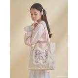 Dream Garden-tulip ribbon lace tote | merry jenny | 詳細画像9 