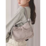 グレー | Dream Garden-tulip ribbon lace tote | merry jenny