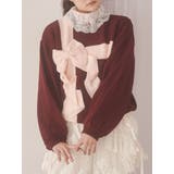 ボルドー | プレゼントリボンニット | merry jenny