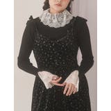 ブラック | レースリブニット | merry jenny