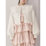 リボンたっぷりスナップカーディガン | merry jenny | 詳細画像1