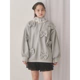 ぽんぽんリボンスウェット | merry jenny | 詳細画像2