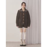toggle button knit cardigan | merry jenny | 詳細画像15
