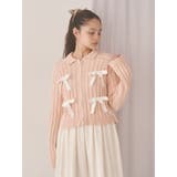 ribbon washed zip kinit | merry jenny | 詳細画像12