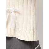 ribbon washed zip kinit | merry jenny | 詳細画像19