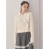 ribbon washed zip kinit | merry jenny | 詳細画像2