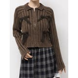 ribbon washed zip kinit | merry jenny | 詳細画像25