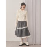 ribbon washed zip kinit | merry jenny | 詳細画像5