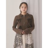 ribbon washed zip kinit | merry jenny | 詳細画像7