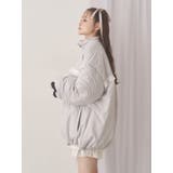 ribbonフリルパデットジャケット | merry jenny | 詳細画像8