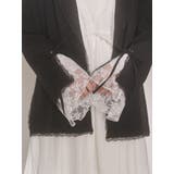lace slit ribbon jacket | merry jenny | 詳細画像24 