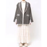 lace slit ribbon jacket | merry jenny | 詳細画像37 