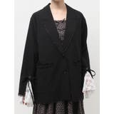 lace slit ribbon jacket | merry jenny | 詳細画像40 