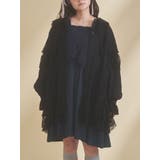 ブラック | レースケープジャケット | merry jenny