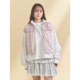 frill nylon jacket | merry jenny | 詳細画像4 