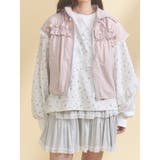 ピンク | frill nylon jacket | merry jenny