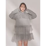 ミルキーアイレットチュールワンピース | merry jenny | 詳細画像14