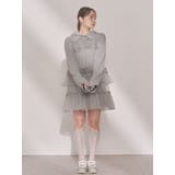 ミルキーアイレットチュールワンピース | merry jenny | 詳細画像16