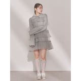 ミルキーアイレットチュールワンピース | merry jenny | 詳細画像17