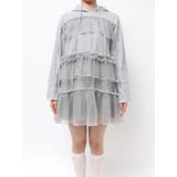 ミルキーアイレットチュールワンピース | merry jenny | 詳細画像18