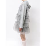 ミルキーアイレットチュールワンピース | merry jenny | 詳細画像19