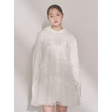 ミルキーアイレットチュールワンピース | merry jenny | 詳細画像2