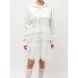 ミルキーアイレットチュールワンピース | merry jenny | 詳細画像29