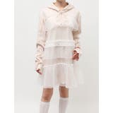 ミルキーアイレットチュールワンピース | merry jenny | 詳細画像30