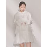 ミルキーアイレットチュールワンピース | merry jenny | 詳細画像5