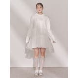 ミルキーアイレットチュールワンピース | merry jenny | 詳細画像6