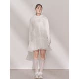 ミルキーアイレットチュールワンピース | merry jenny | 詳細画像7