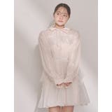 ミルキーアイレットチュールワンピース | merry jenny | 詳細画像8