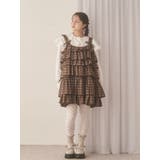 チェックホイップクリームミニワンピース | merry jenny | 詳細画像13