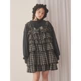 チェックホイップクリームミニワンピース | merry jenny | 詳細画像14