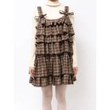 チェックホイップクリームミニワンピース | merry jenny | 詳細画像19