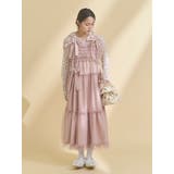 チュールリボンキャミワンピース | merry jenny | 詳細画像2