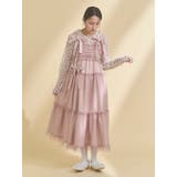 チュールリボンキャミワンピース | merry jenny | 詳細画像3