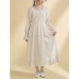 クリーム | petit flower ribbonワンピース | merry jenny