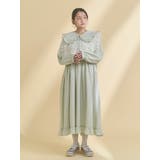 チェックフリルカラーワンピース | merry jenny | 詳細画像6 