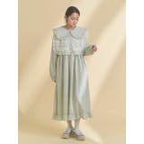 チェックフリルカラーワンピース | merry jenny | 詳細画像7 