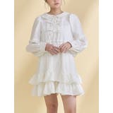 オフホワイト | キャンディミニワンピース | merry jenny