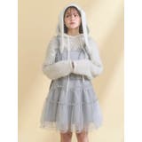 チュールドロストミニキャミワンピース | merry jenny | 詳細画像48