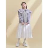 フリルカラーニットドッキングブラウス | merry jenny | 詳細画像10 