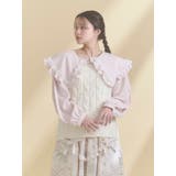 フリルカラーニットドッキングブラウス | merry jenny | 詳細画像13 