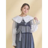 dot laceフリルカラーブラウス | merry jenny | 詳細画像10 