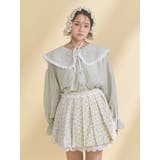 dot laceフリルカラーブラウス | merry jenny | 詳細画像13 