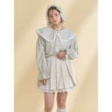 dot laceフリルカラーブラウス | merry jenny | 詳細画像15 