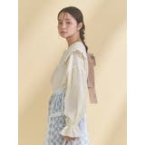 dot laceフリルカラーブラウス | merry jenny | 詳細画像8 